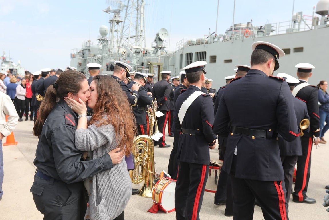 La fragata &#039;Numancia&#039; zarpa de Rota hacia la operación &#039;Sophia&#039;