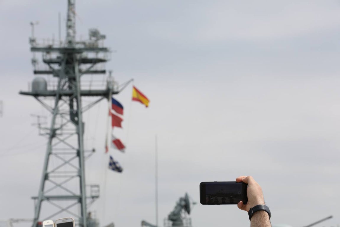 La fragata &#039;Numancia&#039; zarpa de Rota hacia la operación &#039;Sophia&#039;