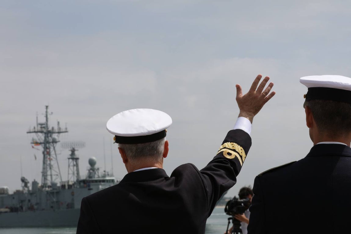 La fragata &#039;Numancia&#039; zarpa de Rota hacia la operación &#039;Sophia&#039;