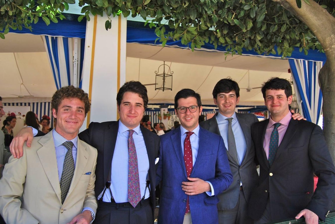 Jorge Muller, Gonzaga Herrero, Santiago Guerrero, José María Mateos e Íñigo Mateos