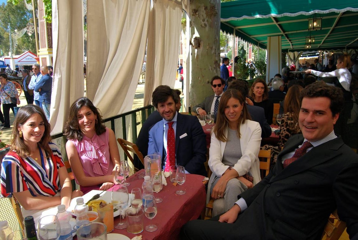 Eugenia Martí, Paloma Fernández Martinez de la Pedraja, Gonzaga Guerrero, Natalia Pallarés y Juan Medrano
