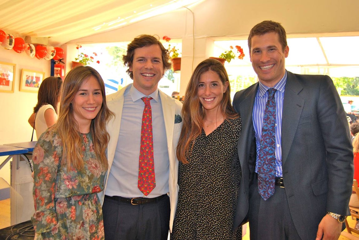 Arancha Santos, Fernando de la Roda, Elena Barandarian y Álvaro Abati