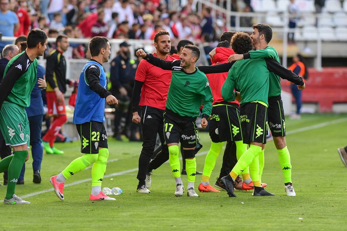 El sorpresón del Córdoba CF ante un Rayo líder, en imágenes