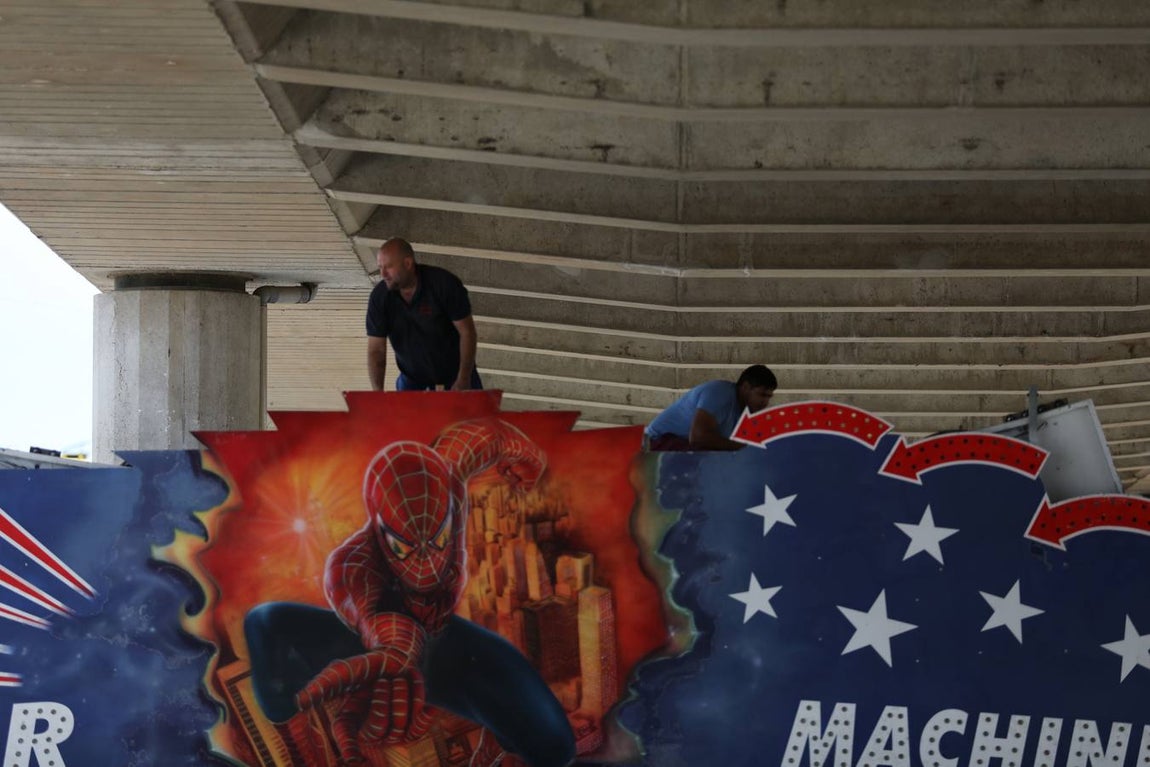 Fotos: Desmontaje de la Feria