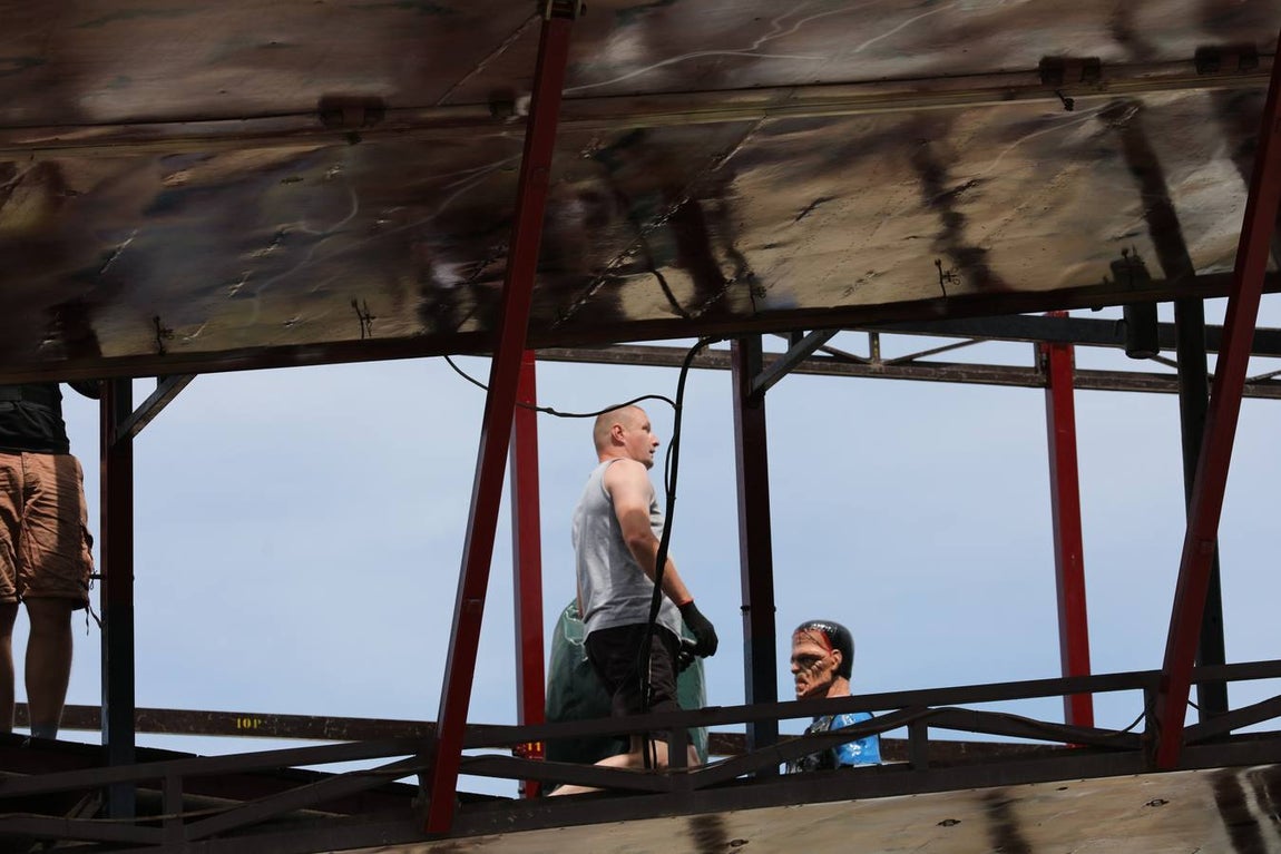 Fotos: Desmontaje de la Feria