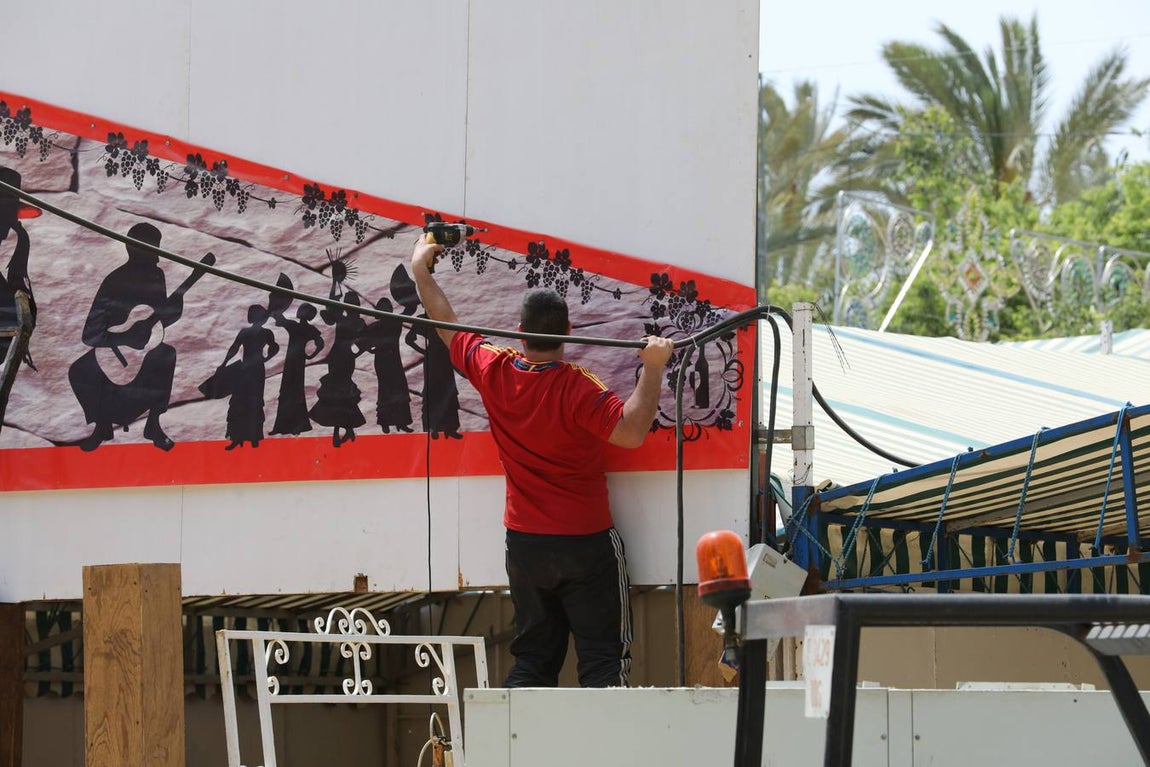 Fotos: Desmontaje de la Feria