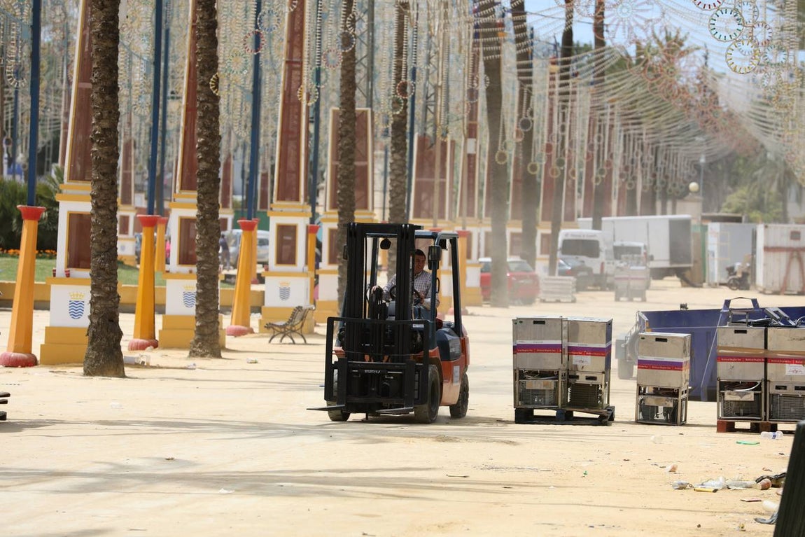 Fotos: Desmontaje de la Feria