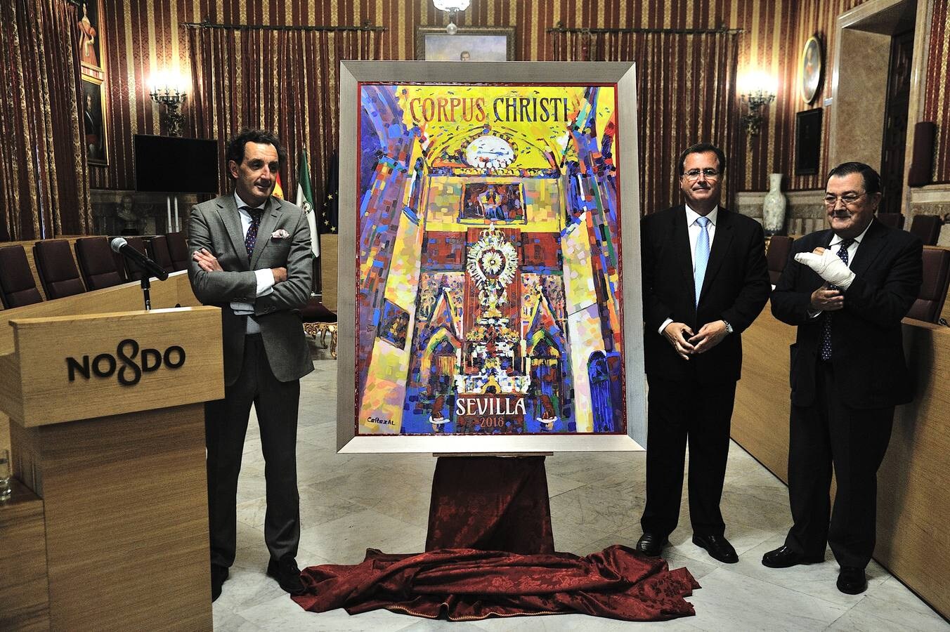 Presentación del cartel del Corpus Christi 2018