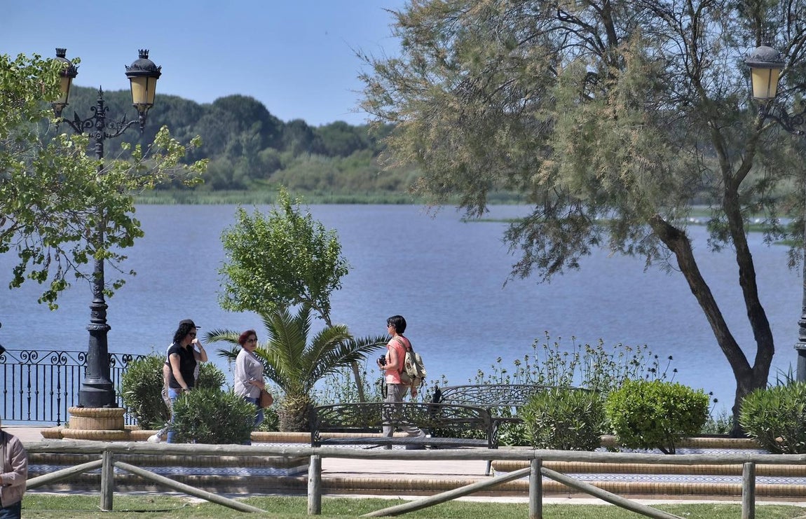 En imágenes: la aldea se prepara para la romería de el Rocío 2018