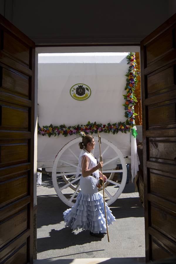 Imágenes del Rocío 2018 en Sevilla: salida de la hermandad de Gines