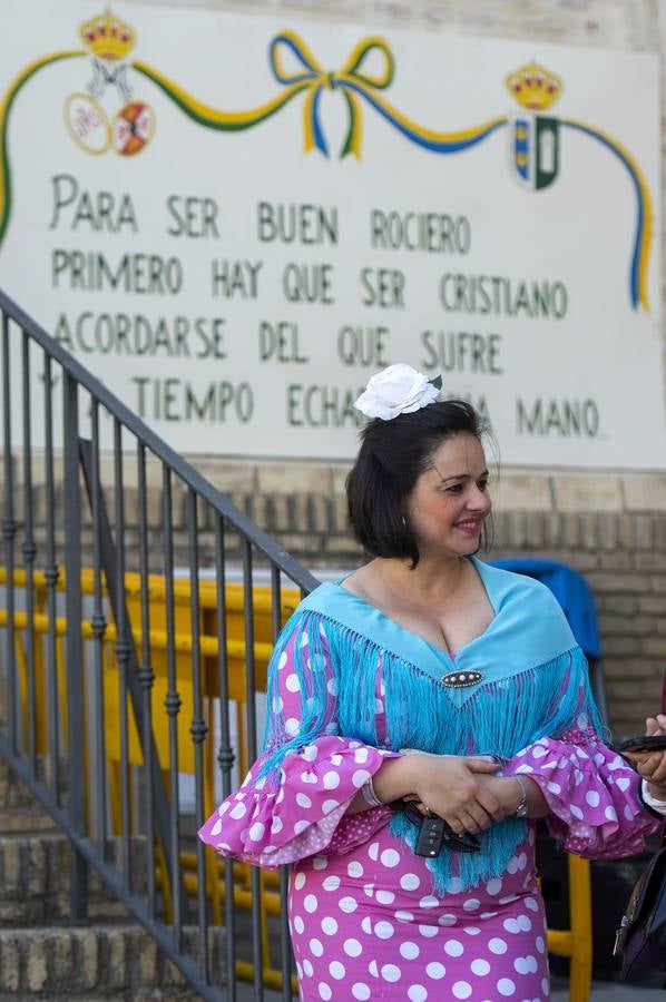 Imágenes del Rocío 2018 en Sevilla: salida de la hermandad de Gines