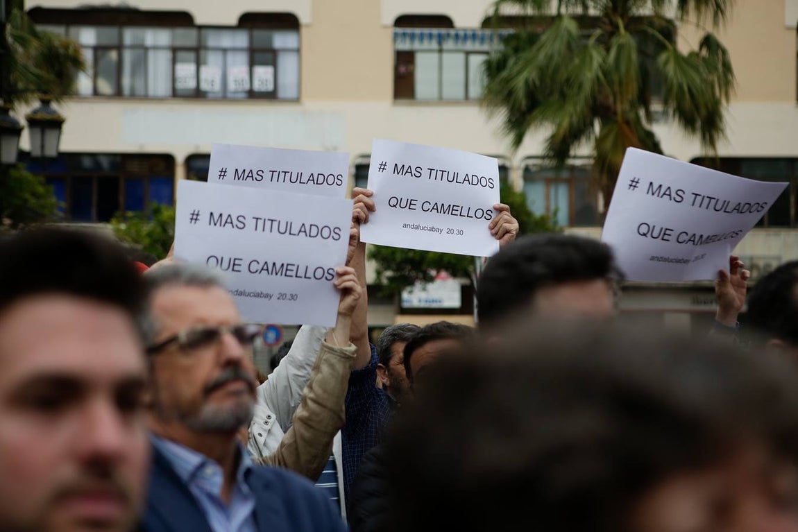 FOTOS: Concentración en Algeciras contra el narcotráfico