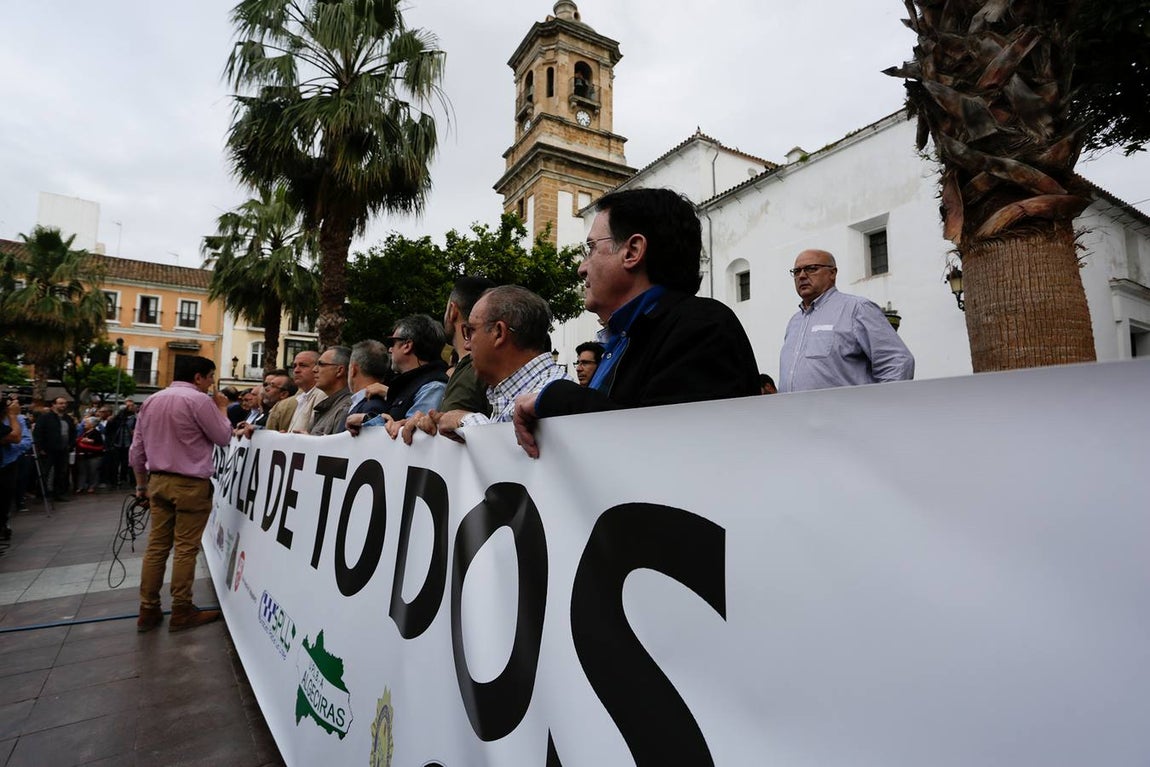FOTOS: Concentración en Algeciras contra el narcotráfico