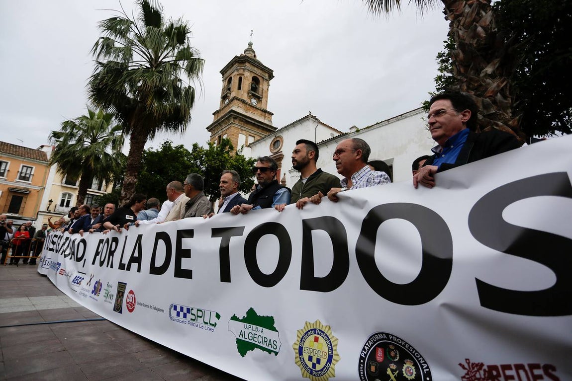 FOTOS: Concentración en Algeciras contra el narcotráfico