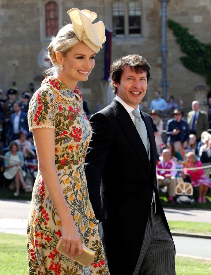 James Blunt y Sofia Wellesley. 
