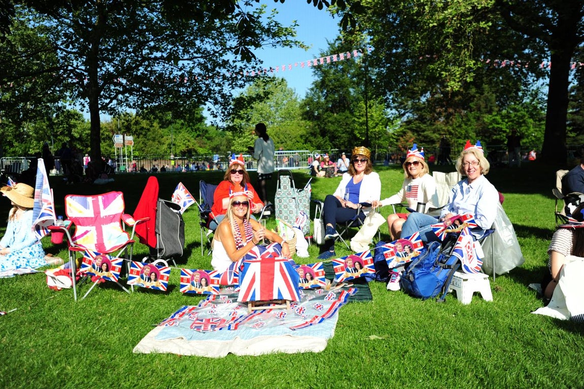 Ambiente de fiesta en Windsor, en imágenes