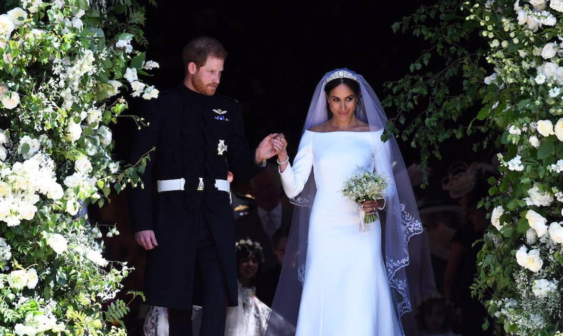 Las mejores imágenes de la boda de Meghan Markle y el Príncipe Harry