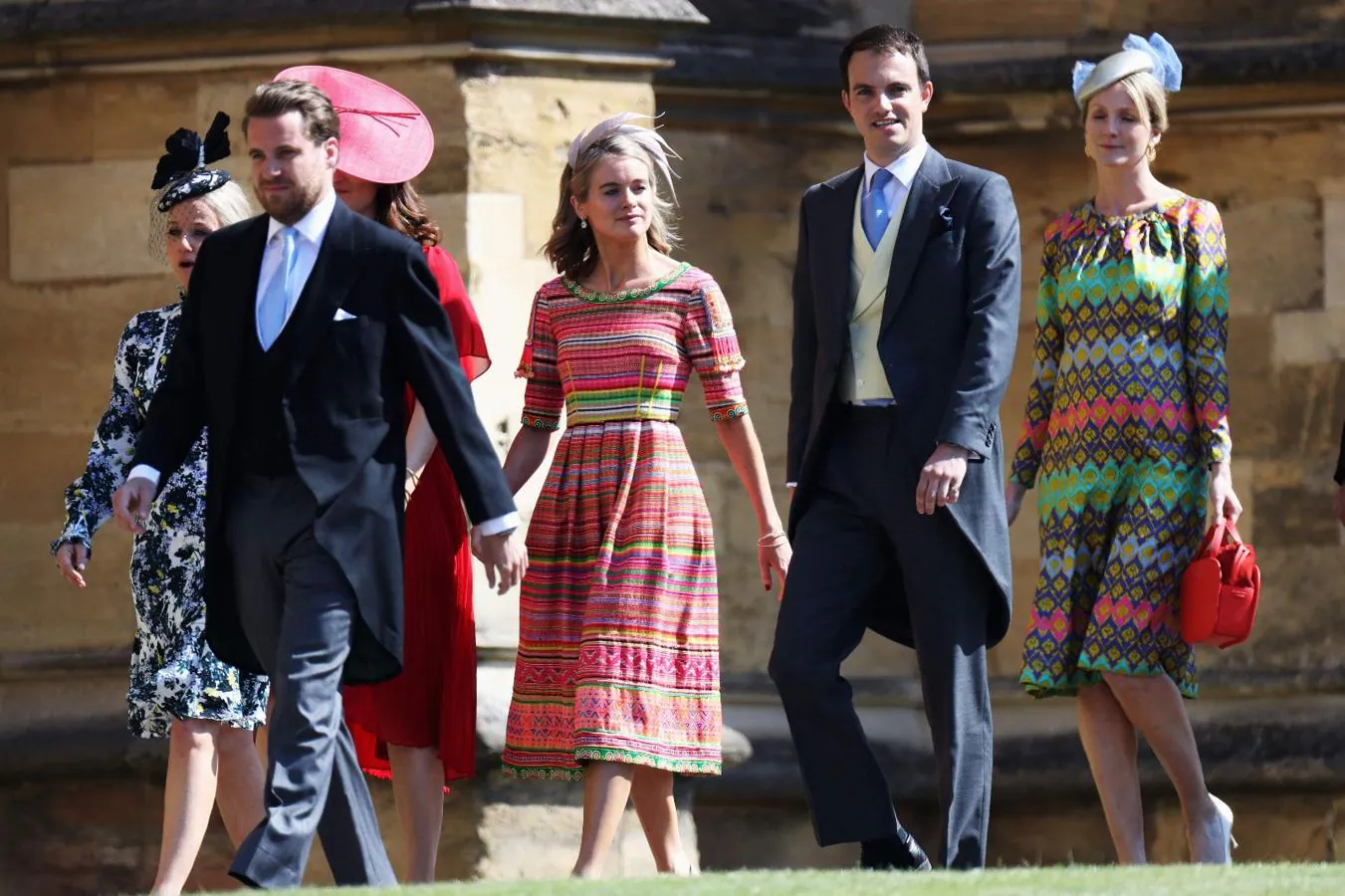 El Príncipe Harry ha reunido a sus exnovias para el día de su boda con Meghan Markle: en el centro, Cressida Bonas. 