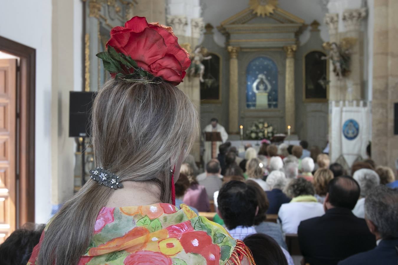 La misa y traslado del estandarte de la Virgen de la Salud de Córdoba, en imágenes