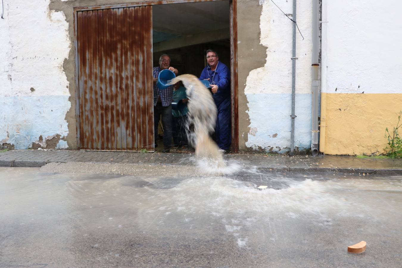 La tormenta de Lucena, en imágenes