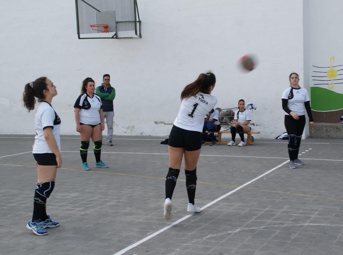 Las mejores imágenes del partido de voleibol juvenil femenino entre Raimundo Lulio y San Patricio Soto