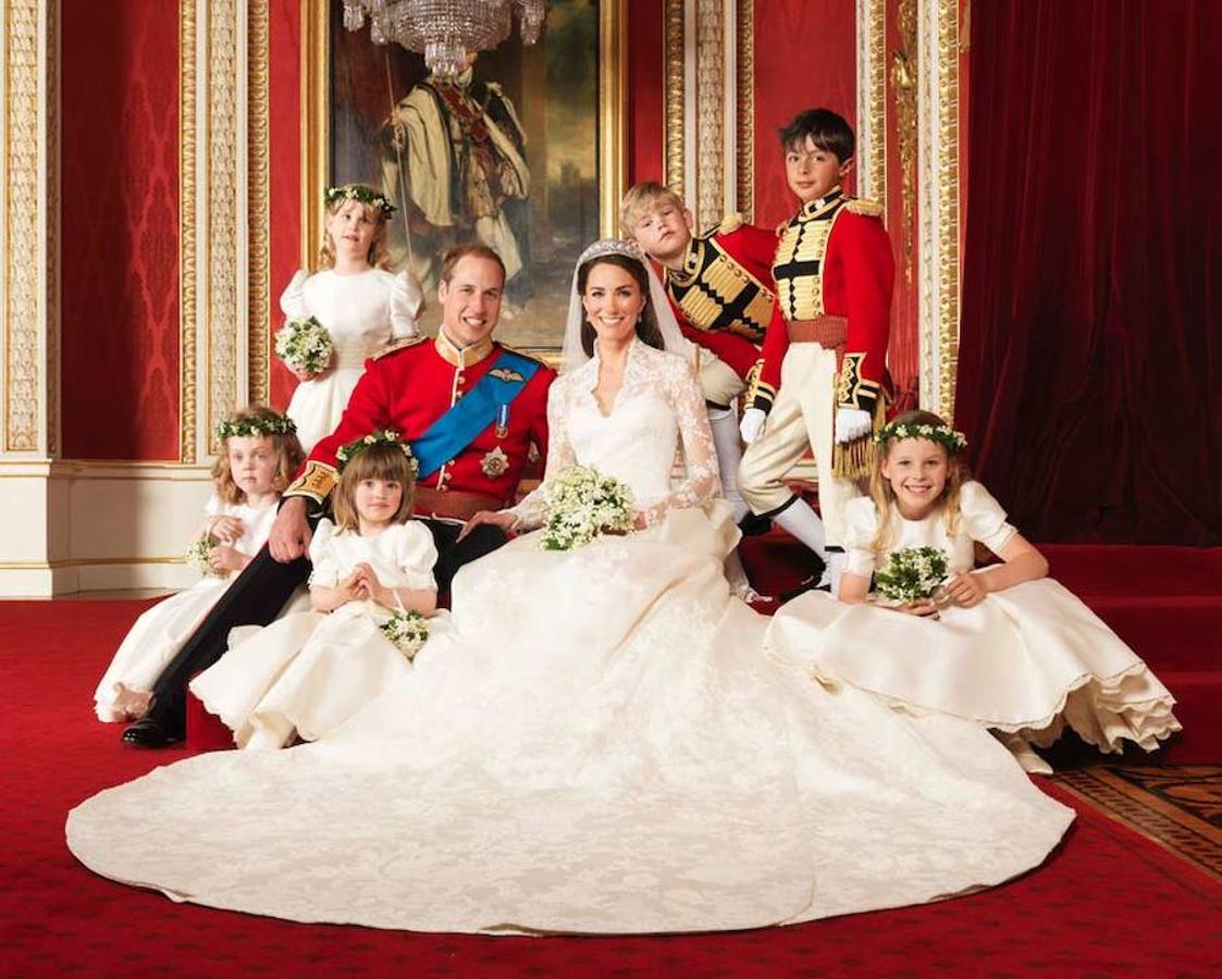 El Príncipe Guillermo de Inglaterra y Kate Middleton. 