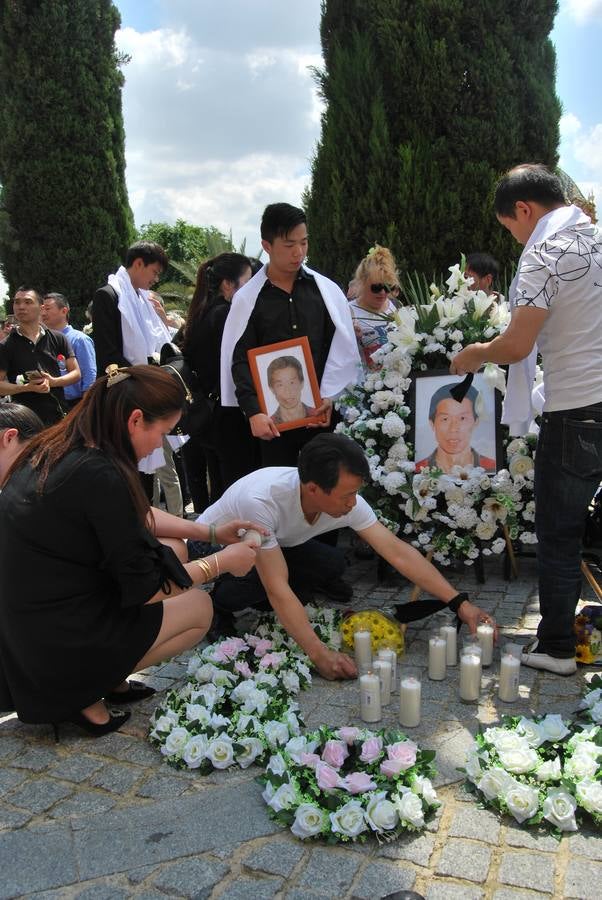 En imágenes, manifestación por el comerciante chino asesinado en Carmona