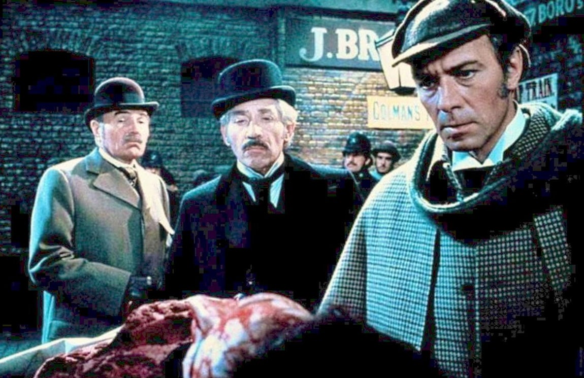 Christopher Plummer en «Asesinato por decreto». 
