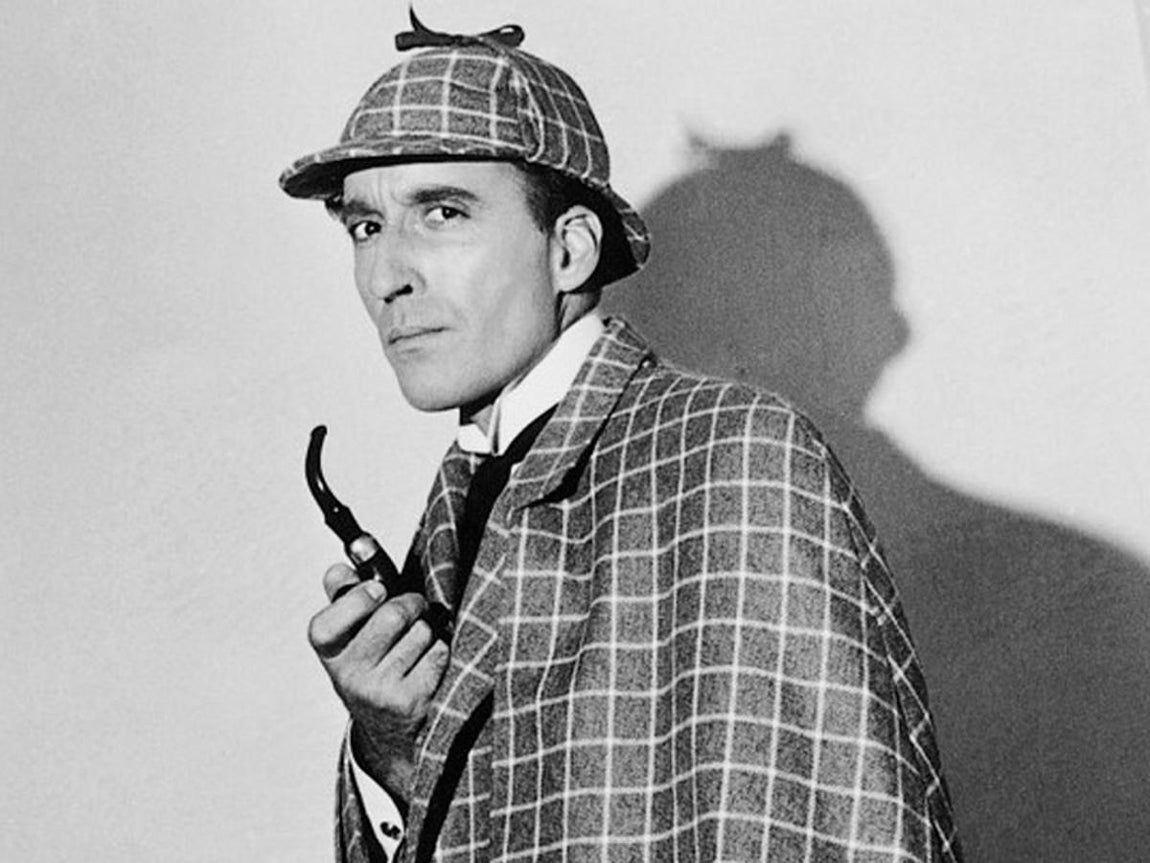 Christopher Lee en «El collar de la muerte». 