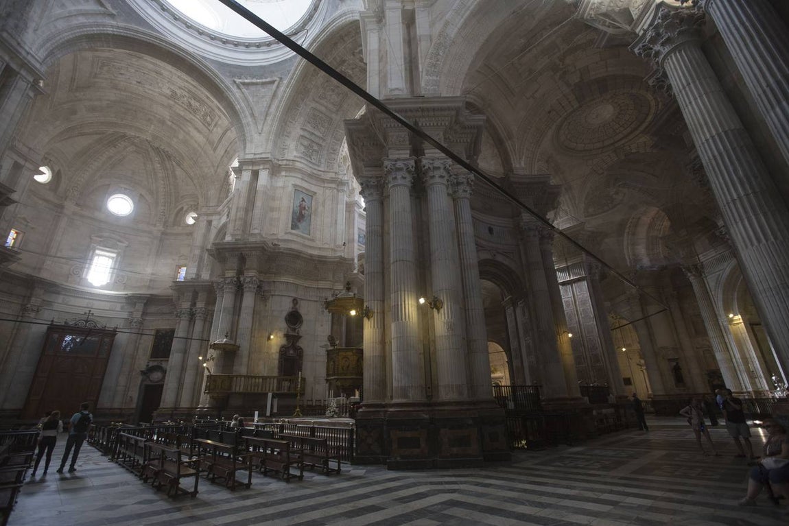 La catedral de Cádiz al descubierto