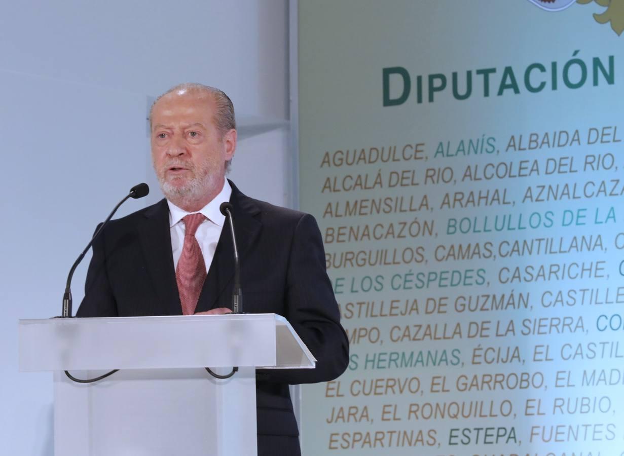 El presidente de la Diputación, Fernando Rodríguez Villalobos
