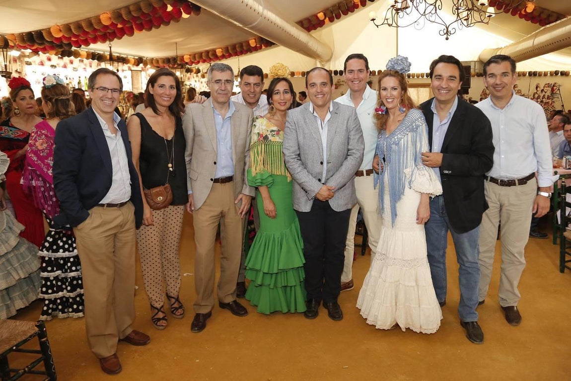 El ambiente en las casetas de Feria de Córdoba de 2018