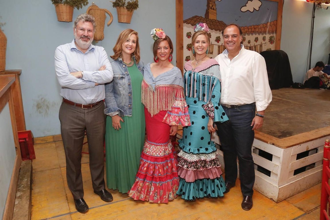 El ambiente en las casetas de Feria de Córdoba de 2018