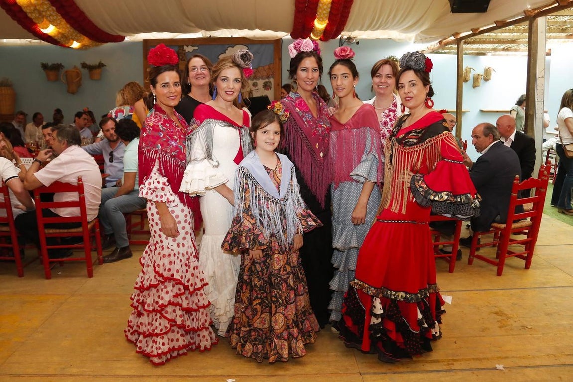 El ambiente en las casetas de Feria de Córdoba de 2018