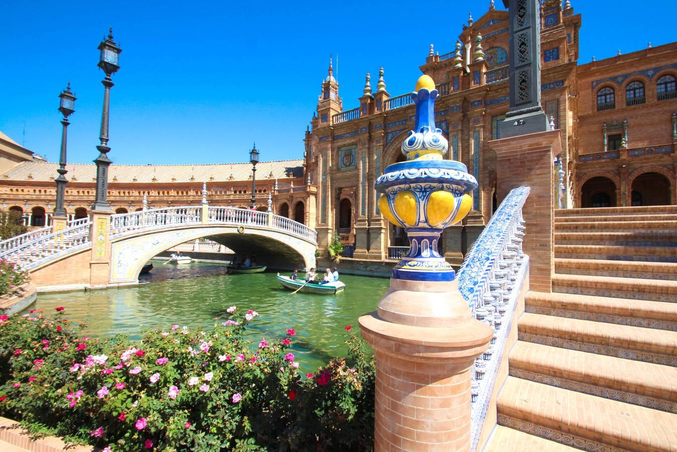 Las mejores imágenes de la Plaza de España de Sevilla