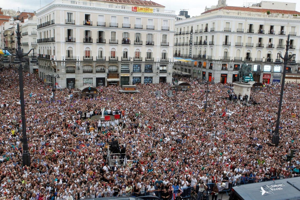 Las mejores imágenes de la celebración del Real Madrid