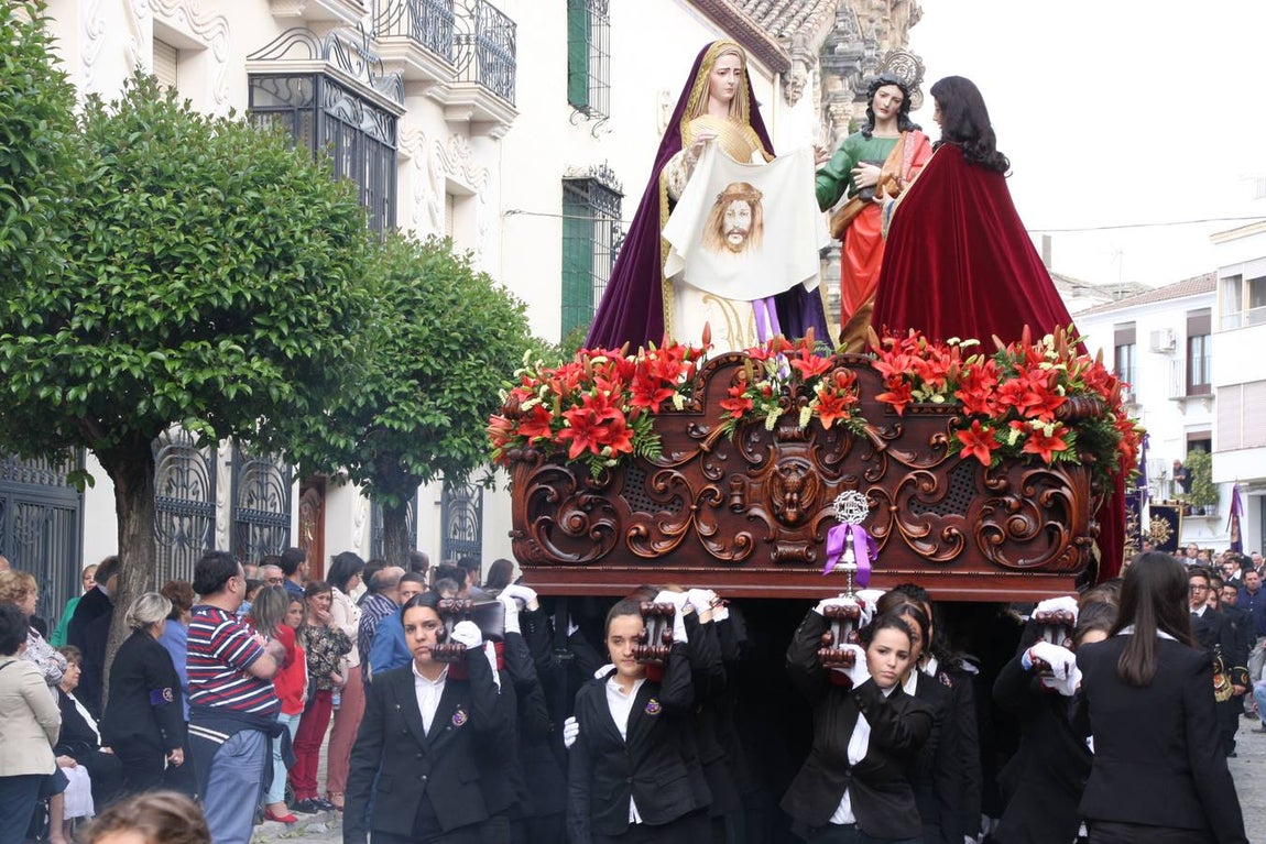 En imágenes, la salida extraordinaria de Jesús Nazareno en Priego de Córdoba