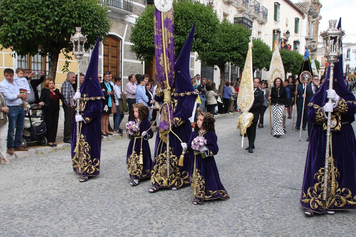 En imágenes, la salida extraordinaria de Jesús Nazareno en Priego de Córdoba