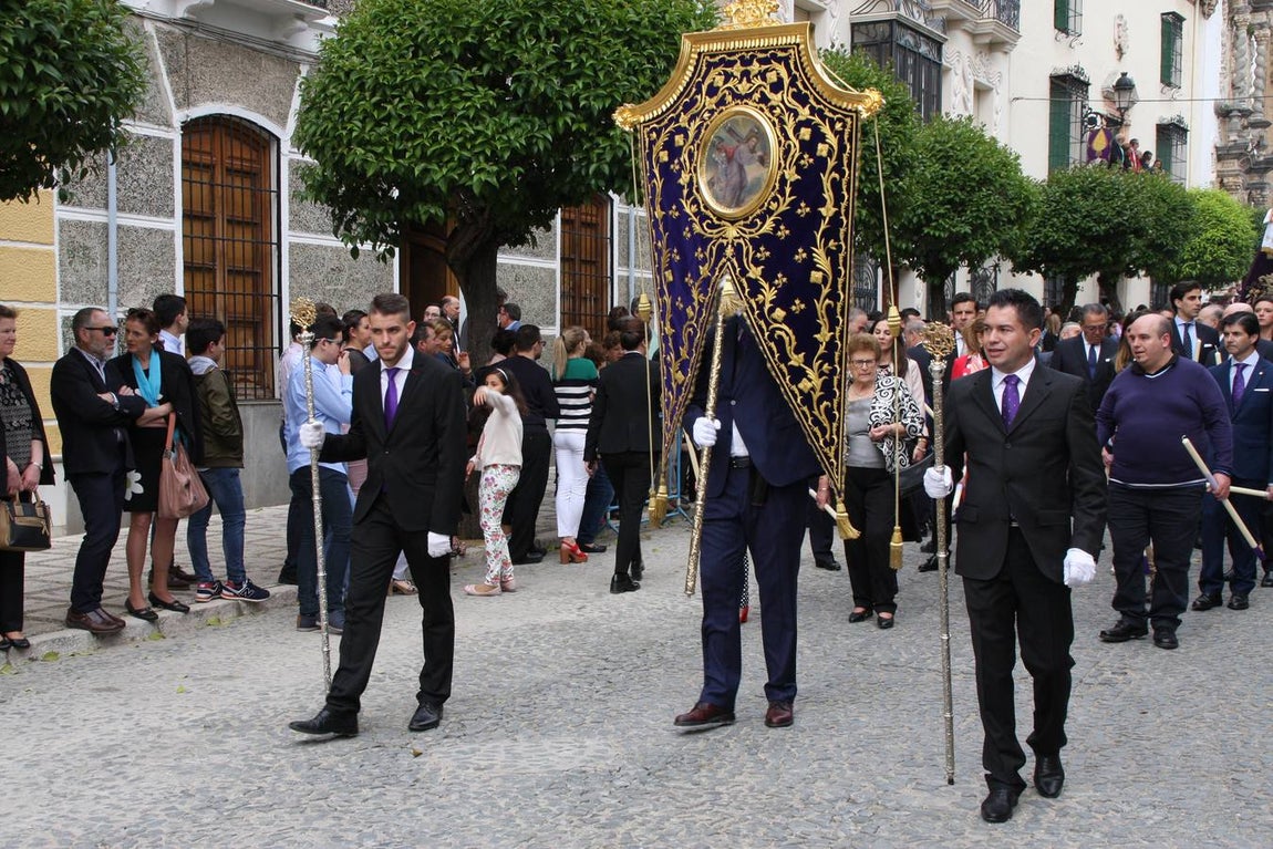 En imágenes, la salida extraordinaria de Jesús Nazareno en Priego de Córdoba