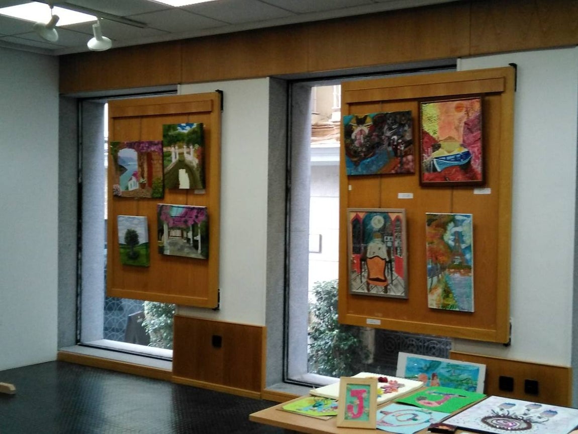 Exposición de Faem en el Centro Integral de la Mujer