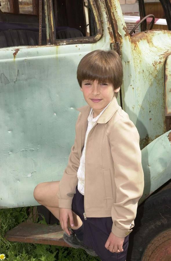 El actor, en 2004, en el plató de la serie. 