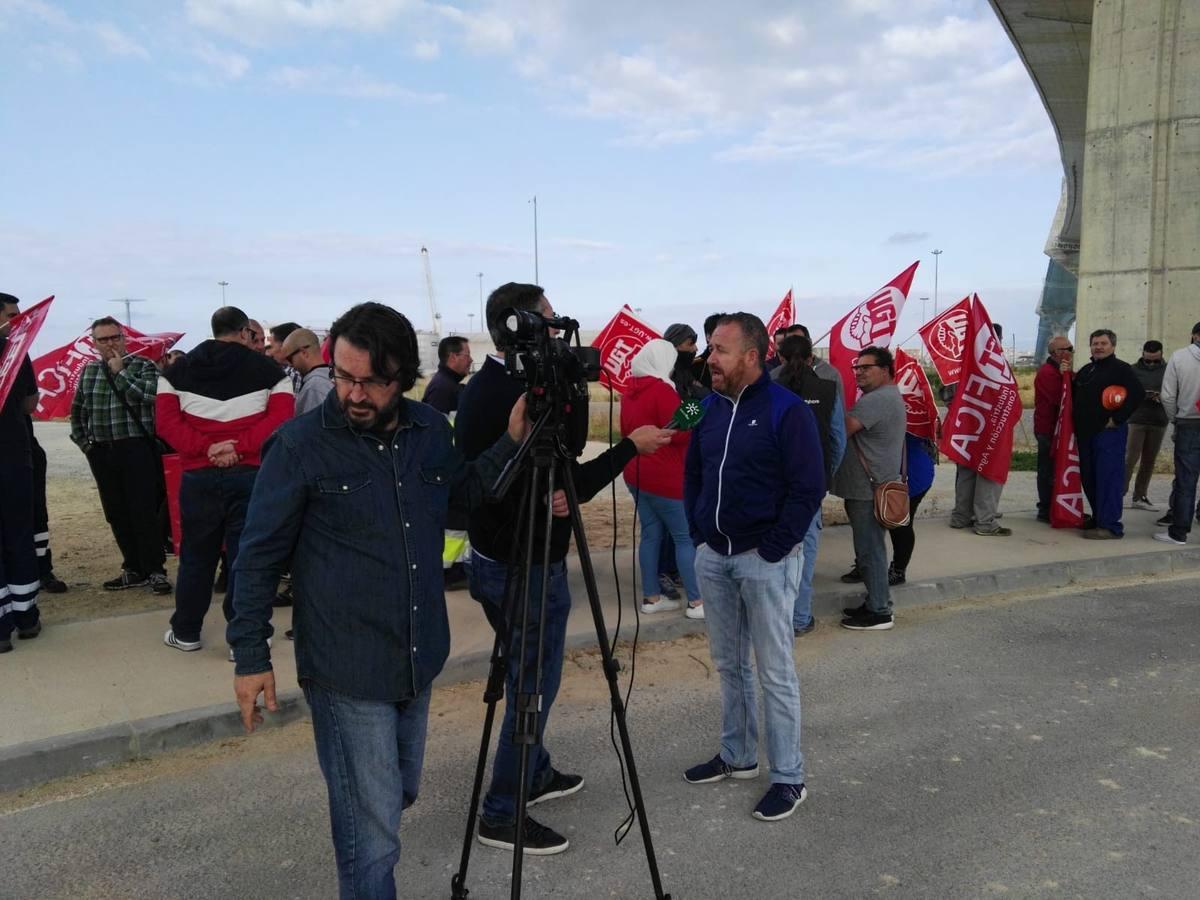 Protestas por la precariedad y el cumplimiento del convenio del Metal de Cádiz