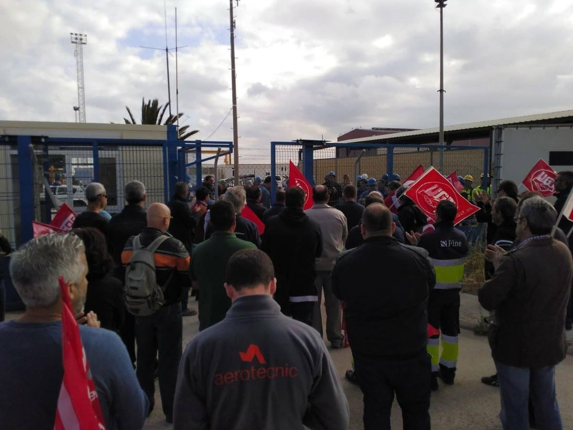 Protestas por la precariedad y el cumplimiento del convenio del Metal de Cádiz