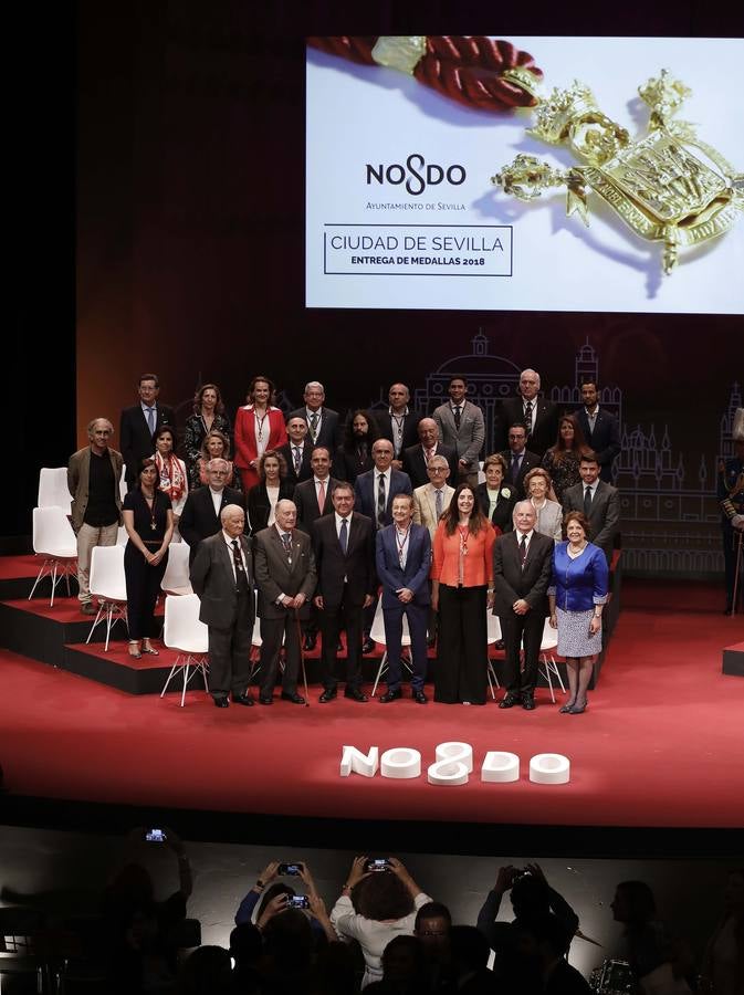 En imágenes, la entrega de las Medallas de Sevilla