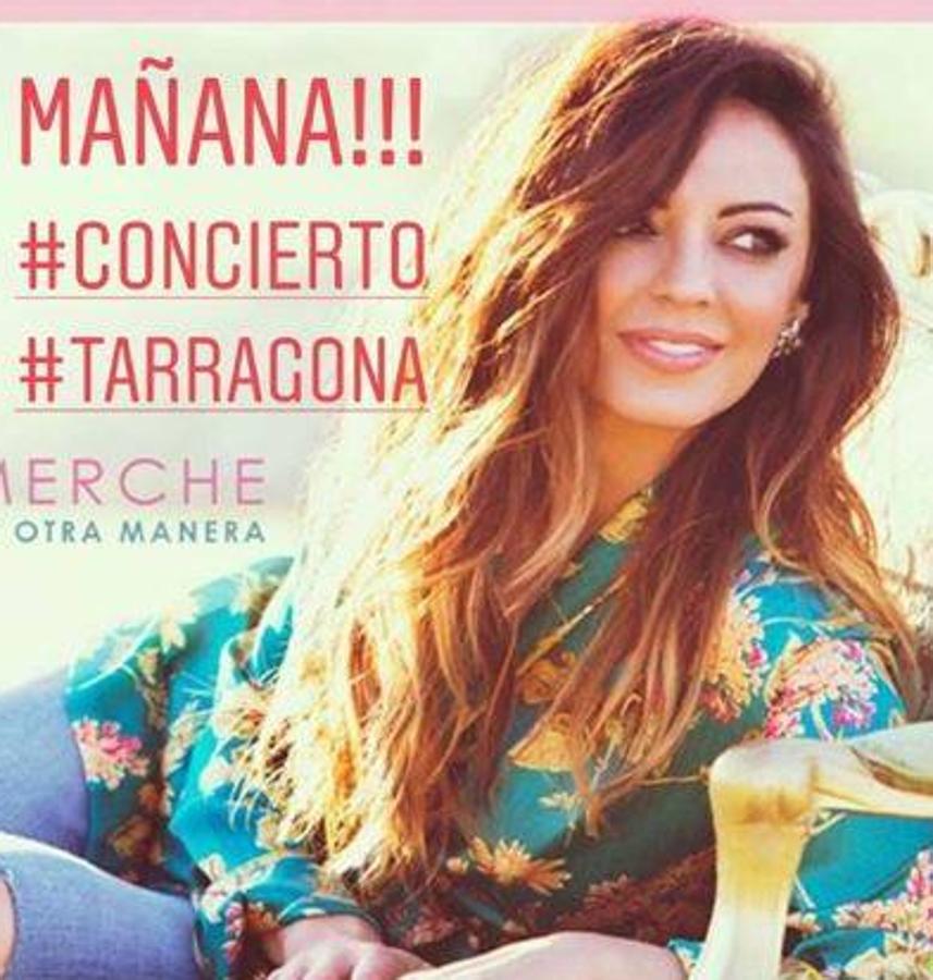 Merche. Hablando de cantantes y de conciertos, la última expulsada del concurso «Bailando con las estrellas» no tiene tiempo de lamentos y mañana mismo ofrecerá una actuación en Tarragona dentro de su gira «Te lo mereces»