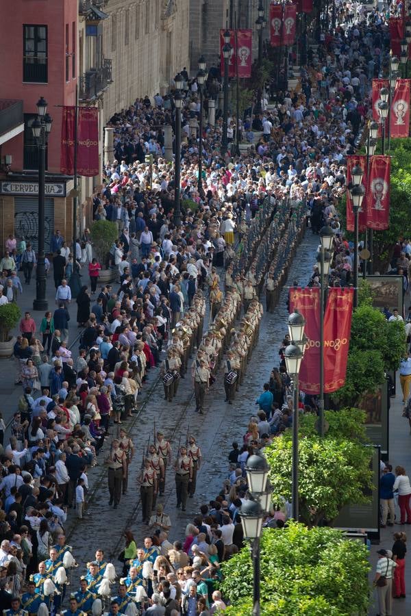 En imágenes, una mañana radiante de Corpus Christi