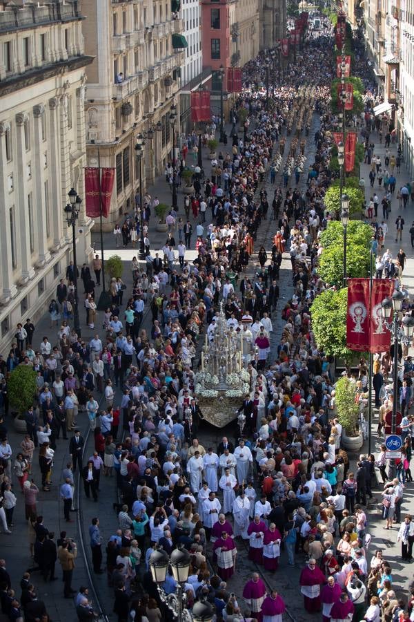 En imágenes, una mañana radiante de Corpus Christi