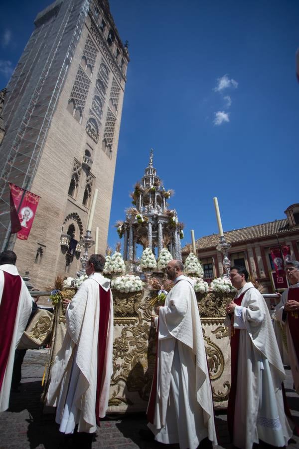 En imágenes, una mañana radiante de Corpus Christi