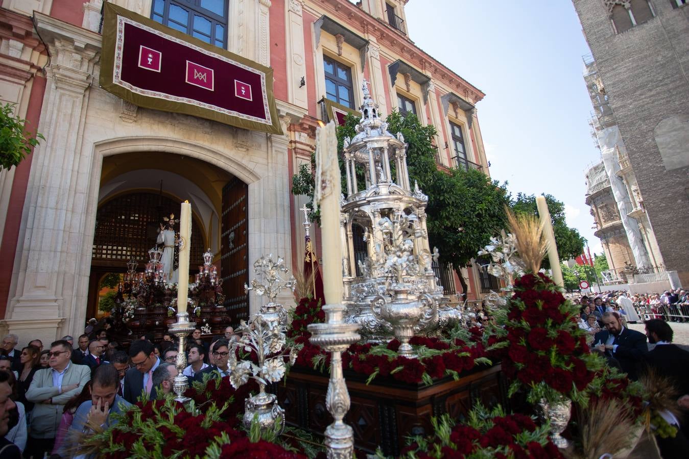 En imágenes, una mañana radiante de Corpus Christi