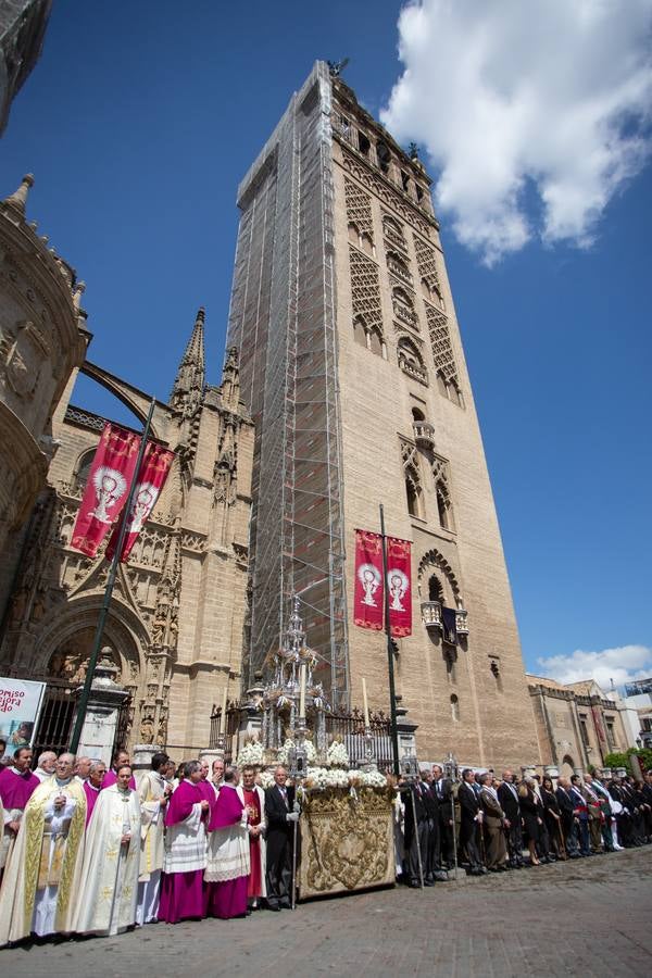 En imágenes, una mañana radiante de Corpus Christi